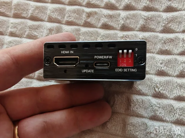 EZCOO EZ-SP12H21 HDMI 2.1 Splitter 1×2 4K 120Hz / 8K 60Hz със Scaler, снимка 4 - Стойки, 3D очила, аксесоари - 56107070