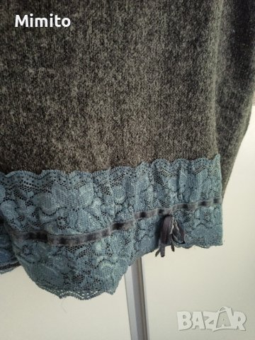 Чудесен пуловер с вълна, снимка 3 - Блузи с дълъг ръкав и пуловери - 41511982