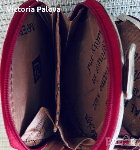 Дамско портмоне IMPERIAL HORSE естествена кожа, снимка 8 - Портфейли, портмонета - 47583234