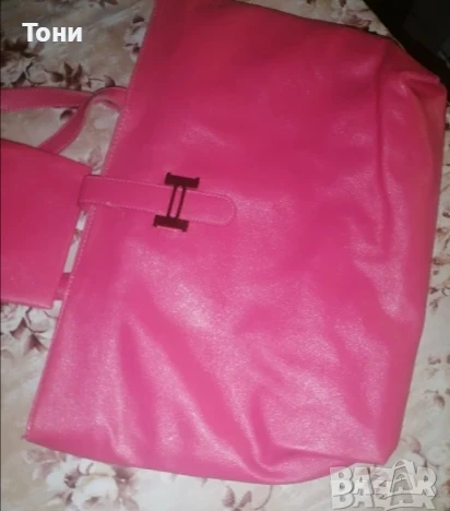 Нова Кожена Дамска Голяма Чанта , снимка 6 - Чанти - 50949393