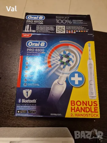 Четки за зъби Oral B  2бр с накрайници, снимка 8 - Други - 50407601