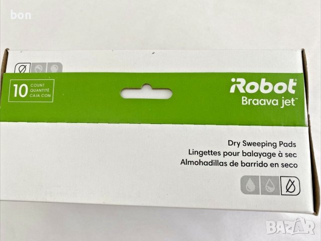 Подложки за сухо чистене iRobot Braava Jet 200, снимка 6 - Прахосмукачки - 39740255