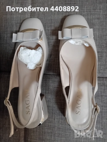 Дамски обувки естествен лак, снимка 2 - Дамски елегантни обувки - 53476677