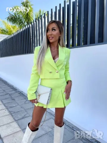 Неонов дамски комплект 