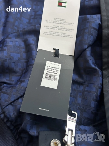 Двулицево яке бомбър Tommy Hilfiger, снимка 11 - Якета - 55944930
