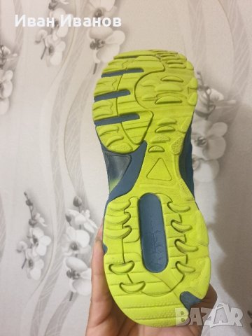 туристически обувки  MCKINLEY KANSAS II AQB BLUE PETROL/GREEN LIME  номер 45, снимка 7 - Маратонки - 42346631