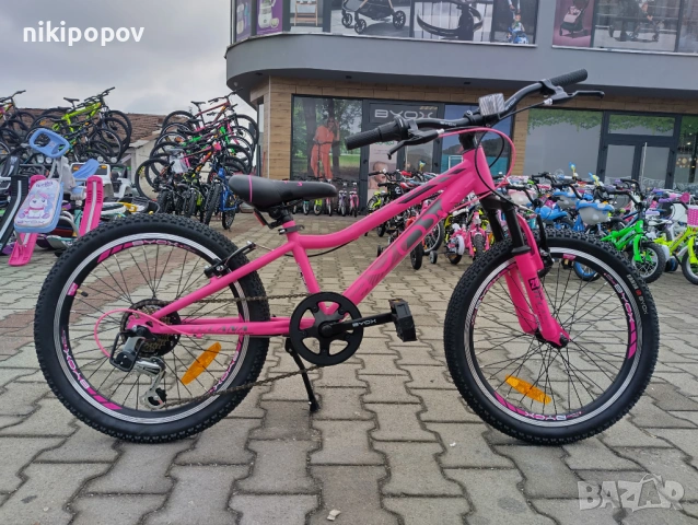 BYOX Велосипед 20" TUCANA розов, снимка 11 - Велосипеди - 53560190