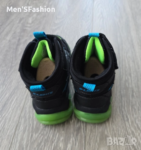 Skechers Lights - светещи боти обувки, снимка 7 - Детски боти и ботуши - 51784130