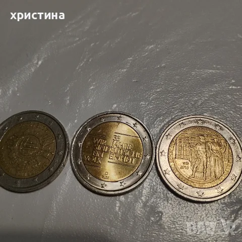 възпоменателни монети от 2 евро, снимка 2 - Нумизматика и бонистика - 56275236