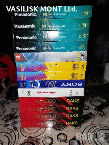 НОВИ Видео касети VHS, снимка 3 - Плейъри, домашно кино, прожектори - 53468493