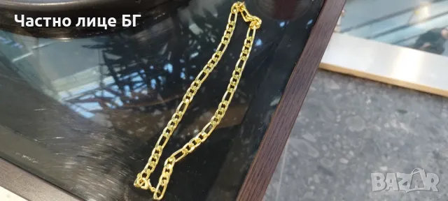 Унисекс синджир, златна вана., снимка 2 - Колиета, медальони, синджири - 48863387