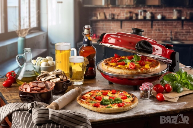 Електрическа фурна за пица с каменна плоча “PIZZA ЗА 4 МИНУТИ”, снимка 2 - Печки, фурни - 38486872