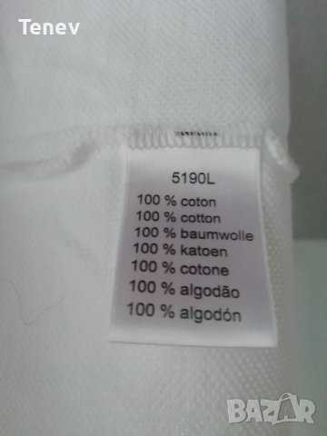 Lacoste Vintage Polo оригинална бяла памучна поло тениска , снимка 6 - Тениски - 40919820