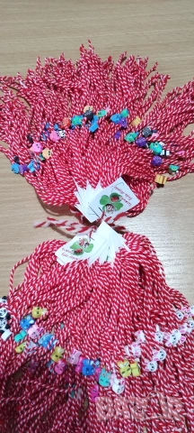 Десятки с мъниста фимо 0,45€ за снопче от 10 бр, снимка 3 - Други - 53341133