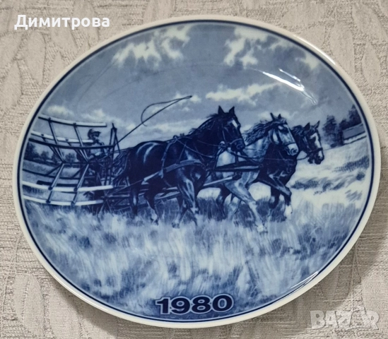 Колекция стенни чинии , снимка 2 - Антикварни и старинни предмети - 52797488