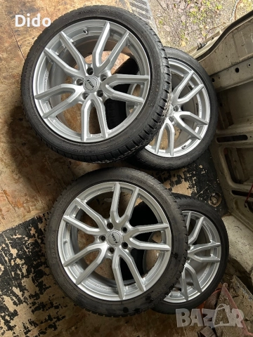 Джанти със зимни гуми 18 5x112
