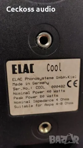 Тонколони ELAC COOL, снимка 4 - Тонколони - 47988546