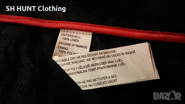 ZARA Mens Jacket размер XL мъжко яке 100% - лен 4-19, снимка 12 - Якета - 53297582