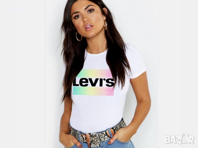  Тениска LEVI'S принт,модели цветове и размери , снимка 5 - Тениски - 30758151