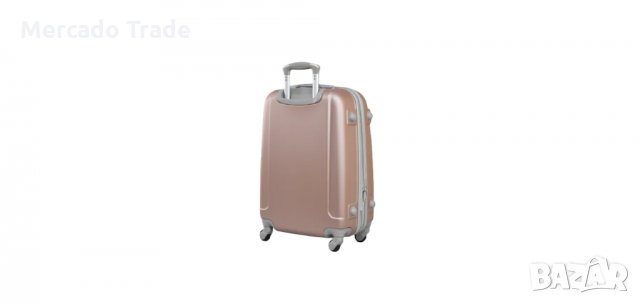 Комплект куфари 1217, Пепел от рози, снимка 4 - Куфари - 35901202