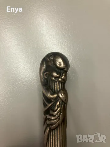 Набор от старинни ножове и вилици на J.FRAGET, снимка 7 - Антикварни и старинни предмети - 47881580