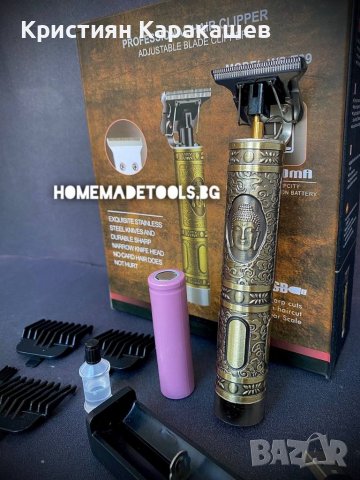 Професионален Електрически Тример KEMEI, снимка 3 - Тримери - 40198867