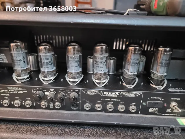 Mesa Boogie Dual Rectifier 100w 230v лампов китарен усилвател, снимка 8 - Китари - 48686127