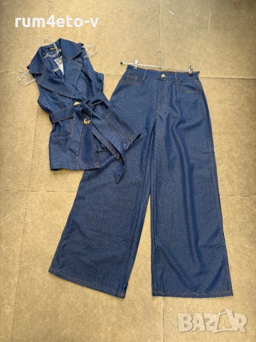 Комплект от деним нова колекция , снимка 2 - Комплекти - 53025766