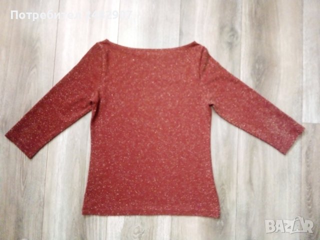 Дамска блуза със 7/8 ръкав, снимка 4 - Блузи с дълъг ръкав и пуловери - 41370360