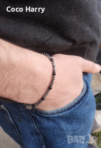 Комплект две мъжки гривни, снимка 3 - Подаръци за мъже - 53652315