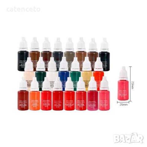 Пигмент за микропигментация обучение, снимка 4 - Други - 40615838