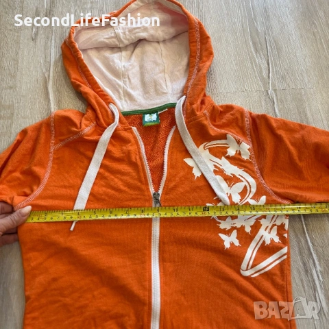 Дамско спортно яке с цип, размер S, за Световно първенство по футбол Бразилия 2014 Нидерландия, снимка 5 - Якета - 53175443