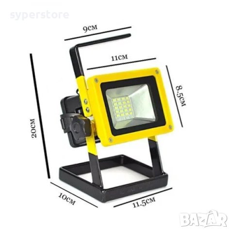 Прожектор, LED, 100W Digital One SP00863 2400lm, 50 000h Led, различна сила на светене, снимка 2 - Друга електроника - 41753964