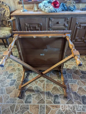 Дървена маса с класически дизайн., снимка 5 - Маси - 49689054