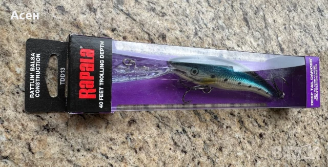 Воблери Rapala Deep Tail  Dancer 11 и 13, снимка 12 - Такъми - 50469823