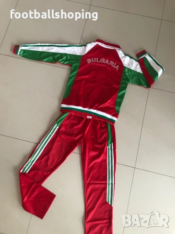 България - мъжки/детски екип(червен,зелен или бял) - полиестер лукс, снимка 5 - Спортни дрехи, екипи - 12940515