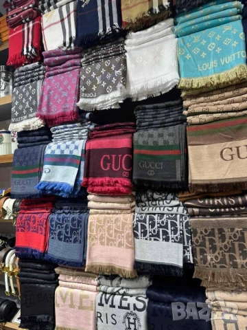 шалове christian dior fendi louis vuitton , снимка 8 - Шалове - 51700003