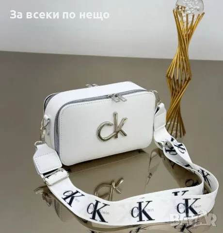 Calvin Klein Дамска Чанта С Дълга Дръжка За През Рамо Келвин Клайн - Различни Цветове Код V18, снимка 2 - Чанти - 55943362