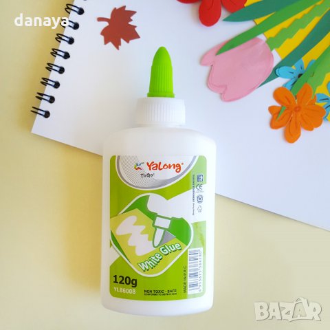 2382 Течно бяло лепило в тубичка, 120г, снимка 3 - Ученически пособия, канцеларски материали - 33978884