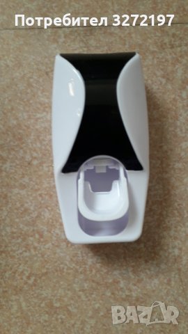 Комплект Автоматичен дозатор за паста за зъби + Държач за 5 бр. четки за зъби,стенен монтаж, снимка 6 - Други - 41767788