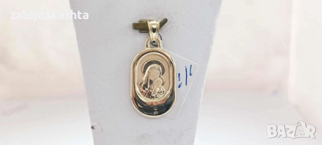 Нова Златна икона-1,25гр/14кр, снимка 2 - Колиета, медальони, синджири - 52164503