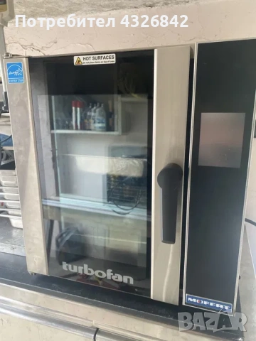 Конвектомат монофазен Turbofan, снимка 8 - Обзавеждане на кухня - 53835030