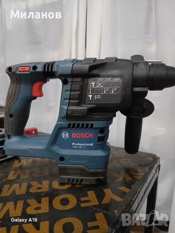 Професионален акумулаторен перфоротор Bosch GBH 185-li solo, снимка 2 - Други инструменти - 53311141