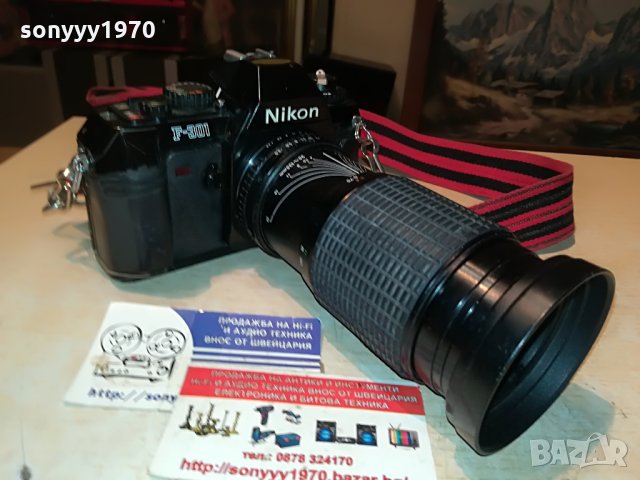 NIKON F-301 MADE IN JAPAN-ВНОС FRANCE 1508212100, снимка 10 - Фотоапарати - 33824294