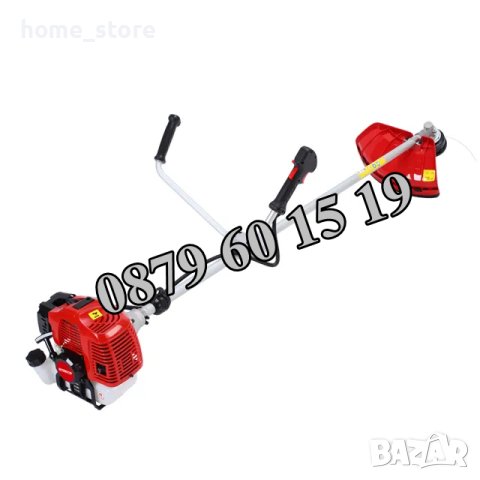 Бензинов тример за трева 74 куб./косачка за трева + 10 бр. подаръци, снимка 3 - Градинска техника - 40433918