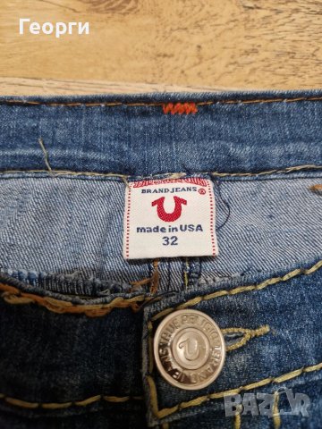 Дамски дънки True RELIGION Размер 32, снимка 7 - Дънки - 42098185