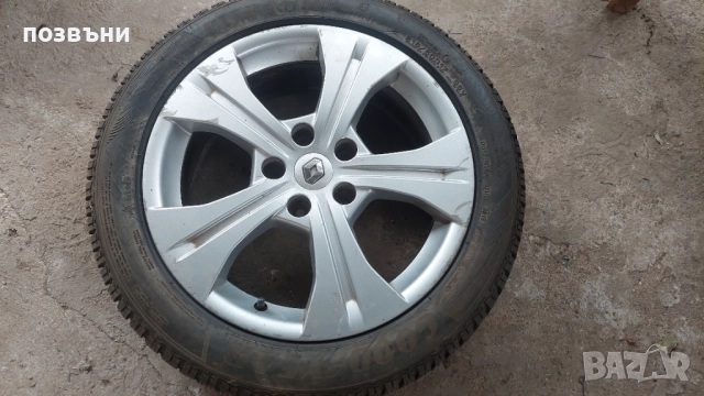 1бр оригинална джанта за Рено Меган 3 Renault Megane 3 5x114.3