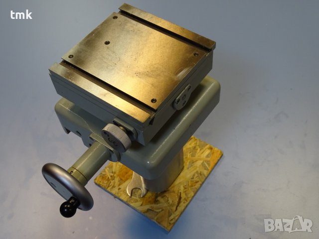 Маса инструментална Carl-Zeiss подвижна 120x120 mm, снимка 8 - Други инструменти - 39230418