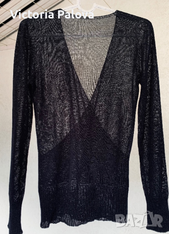 Красива прозрачна блуза, снимка 5 - Блузи с дълъг ръкав и пуловери - 44829702