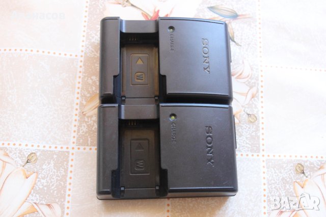 Зарядно Оригинално Sony BC-VW1 за Сони W батерии, снимка 5 - Батерии, зарядни - 42007364